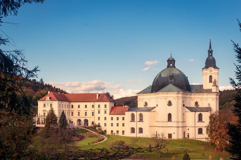 Zámek Křtiny - ubytování