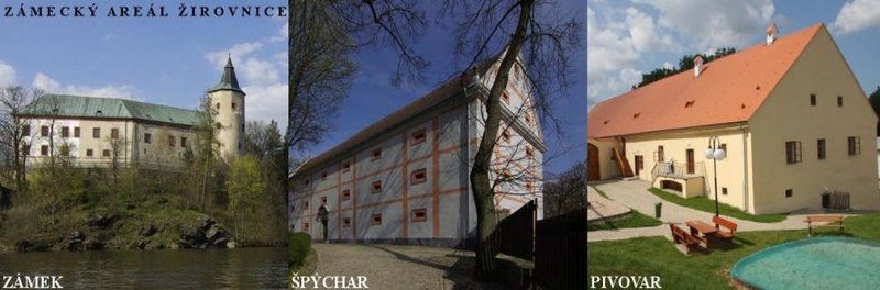 Zámecký areál Žirovnice  - TIC