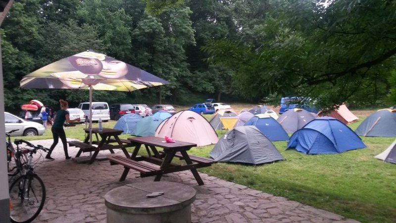 Stodola Nové Mlýny - tábořiště