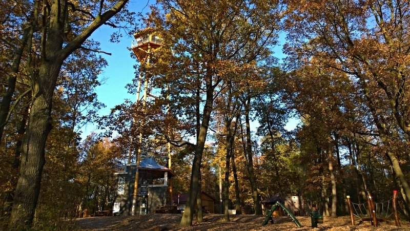 Rozhledna Milíř Vysoká nad Labem