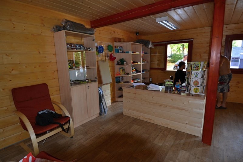 Vodnická restaurace kempu Brodský